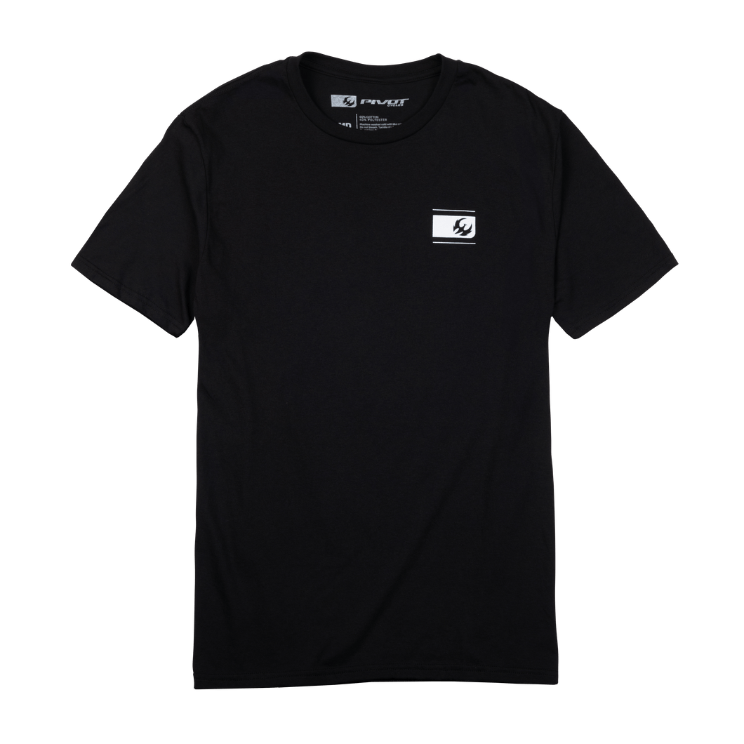 Rising Logo Tee - Black