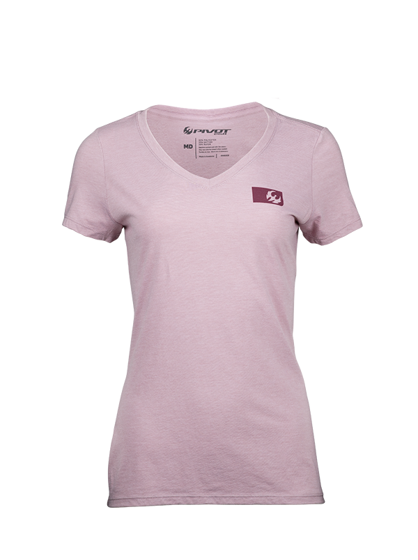 Women's Rising V- Neck Tee