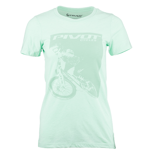 Pivot Rider Women's Tee - Mint